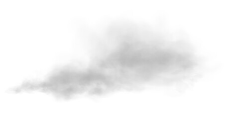 Realistic Smoke Texture Overlay Element for Decoration PNG
