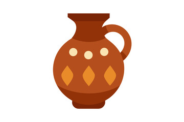 old clay jug