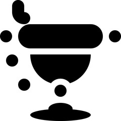 copa cartas espa&ntilde;olas vector icon