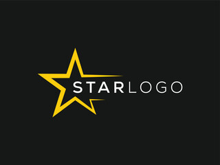 Obraz premium Minimal and professional star Logo design