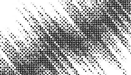 Black and white abstract halftone pattern with smooth transition effect. For sporty background and jersey design. Fully editable vector element. Vector Format Illustration 