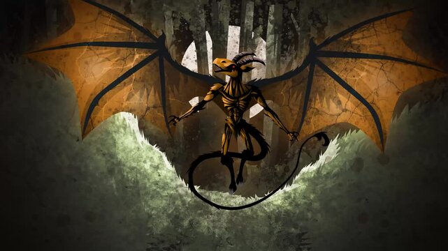 jersey devil flying at night