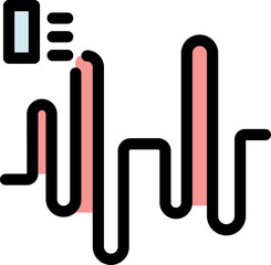 Voice command recognition software processing audio waveform for speech to text conversion