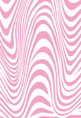 abstract pink wavy background illustration