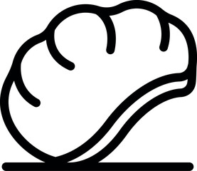 Freshly baked loaf of bread sits on a surface, inviting and ready to be enjoyed