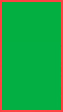 Red Frame Animated Border Green Screen Overlay for Vertical Video