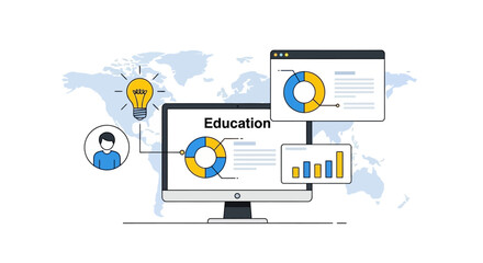 Online Education and Global Learning Data-Driven Insights for Educational Growth