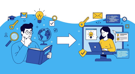 Transform Knowledge Online From Book to Screen with Digital Learning & Creative Problem Solving