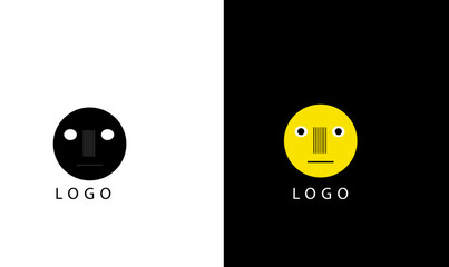 Spherical circle round shape logo