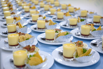 many pack of snack break set in seminar