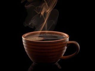 cup of hot coffee