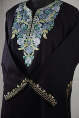 Kaar kash pheran with floral designs