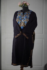 Kaar kash pheran with floral designs