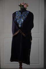 Kaar kash pheran with floral designs