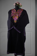 Kaar kash pheran with floral designs