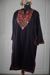 Kaar kash pheran with floral designs