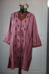 Kaar kash pheran with floral designs