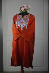 Kaar kash pheran with floral designs