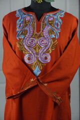 Kaar kash pheran with floral designs