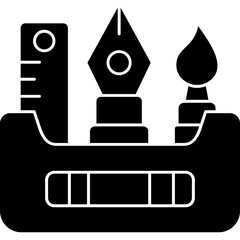 Obraz premium Crayon Icon