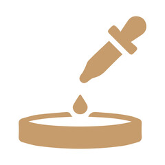 Science dropper icon