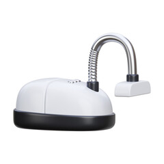 Vacuum cleaner 3d render icon illustration