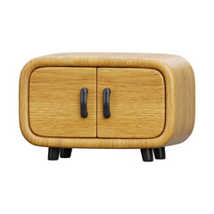 Cabinet 3d render illustration icon