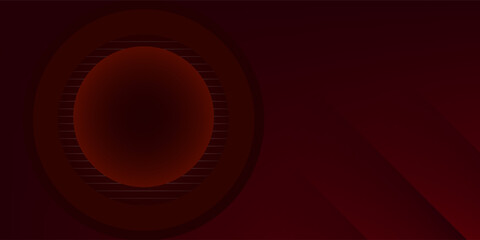 Red and gold luxury template background with ornament, can be used for premium wedding invitation, banner, golden flyer