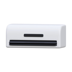 air conditioner 3d render illustration	