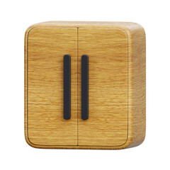 cupboard 3d render illustration