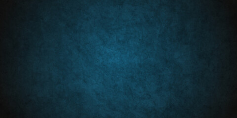 Dark Blue background with grunge backdrop texture, watercolor painted mottled blue background, colorful bright ink and watercolor textures on black paper background.	
