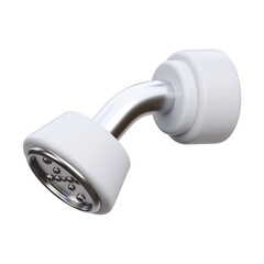Shower 3d render icon illustration	
