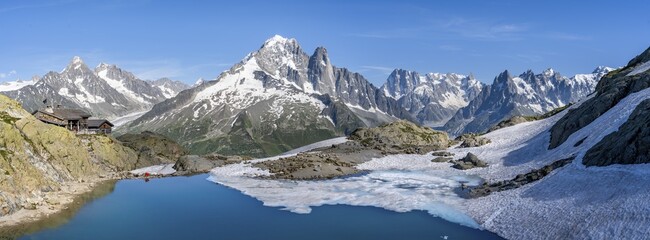 Mountain Landscape With Mountain Lake