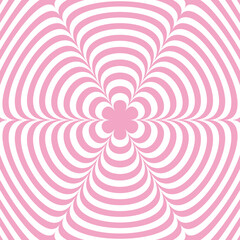 pink background with flowers