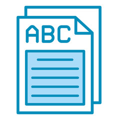 Fototapeta premium Document Icon Element For Design 