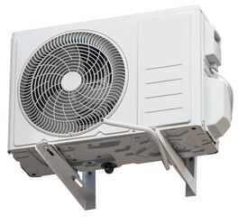 air conditioning compressor isolated on white