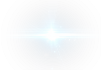 glowing lights effects isolated on transparent background. Solar flare with beams and spotlight. Glow effect. Starburst with sparkles. PNG.