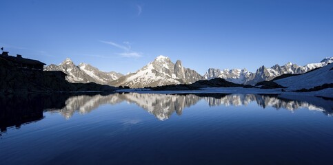 Mountain Landscape The Evening Light