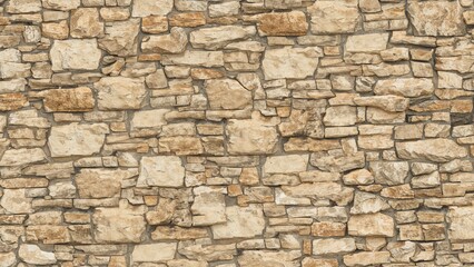 Obraz premium Seamless stone texture, background, stone lined with walls. stone background wall