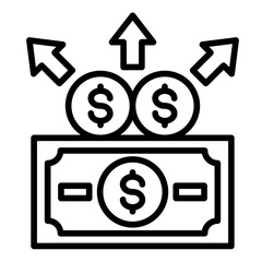 Liquidity   Icon Element For Design