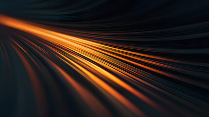 Glowing abstract background with orange waves and gradient.

Modern fluid light composition with warm orange tones