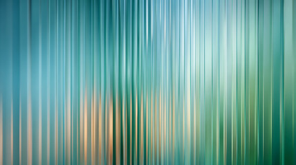 Obraz premium Fractal green glass featuring ribbed gradients and abstract 3D textures. Frosted light patterns for window or industrial designs. Polycarbonate prism or vintage acrylic effects for digital 79513586 1