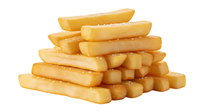 Crispy golden fried snacks stacked in a neat pile ready to be enjoyed as a savory treat