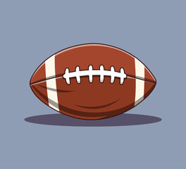 American football vector illustration