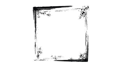 Grunge texture frame 