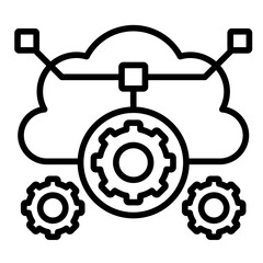 Saas   Icon Element For Design	