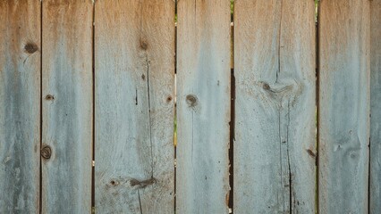 Old wooden blue fence background texture