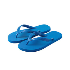 Flip flops isolated on transparent background