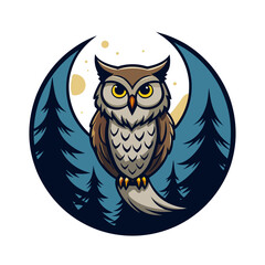 owl on a branch
