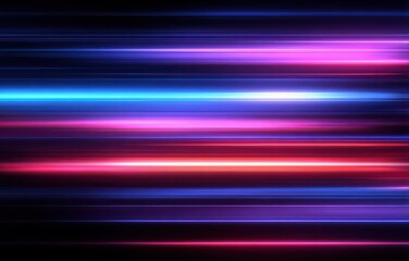 Vibrant gradient abstract background with glowing neon line, stripe, and wavy layered effect, creating dynamic and energetic digital atmosphere